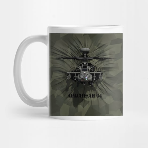 Apache AH 64 by David Penfound Artworks